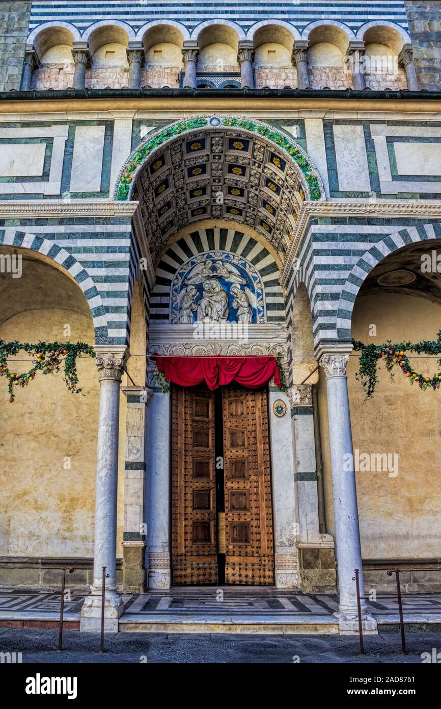 Pistoia, Cathedral San Zeno Stock Photo Alamy