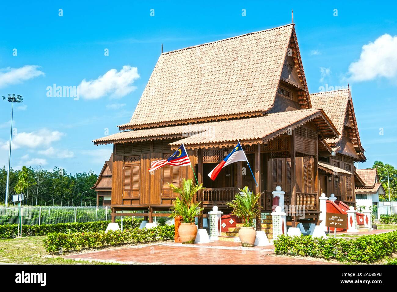 Hang Tuah Centre Melaka Malaysia Stock Photo Alamy