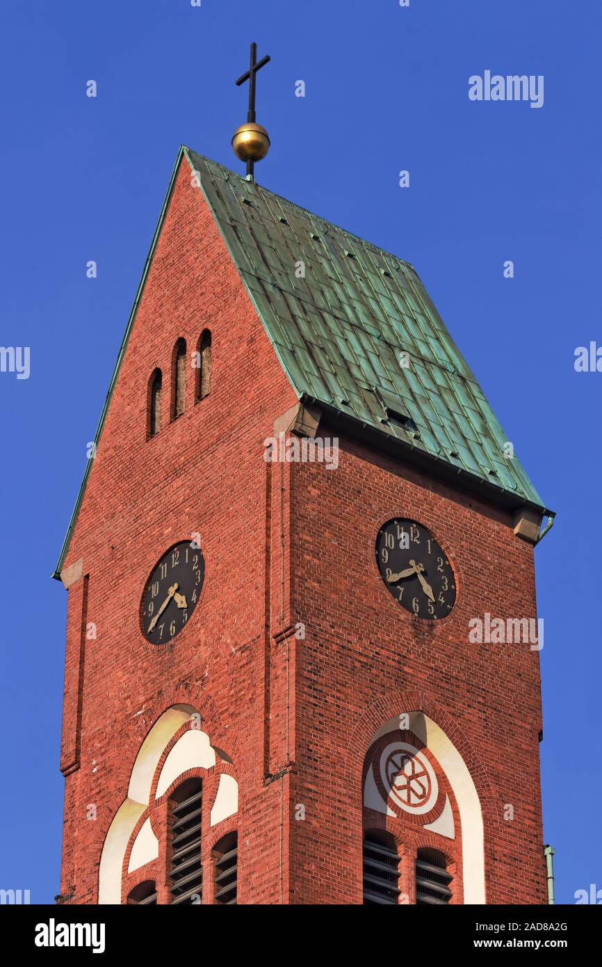 Berlin Christophorus Church Stock Photo