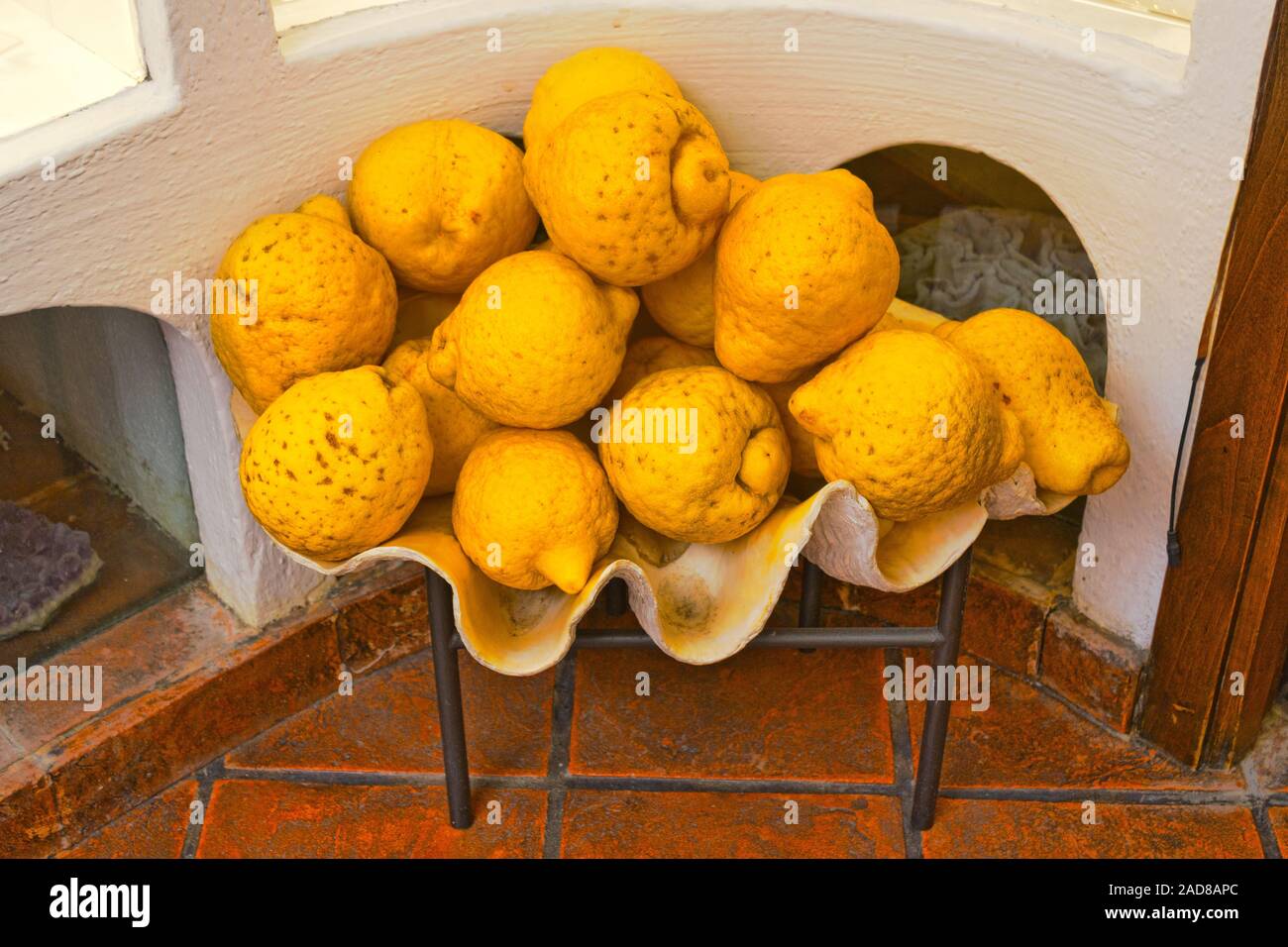 Amalfi lemons Stock Photo