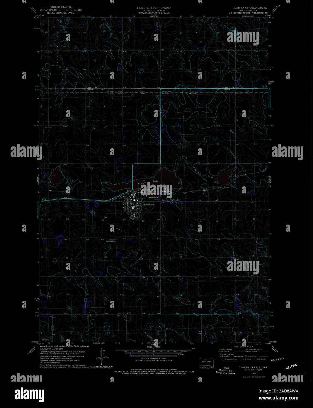 Timber lake map hires stock photography and images Alamy