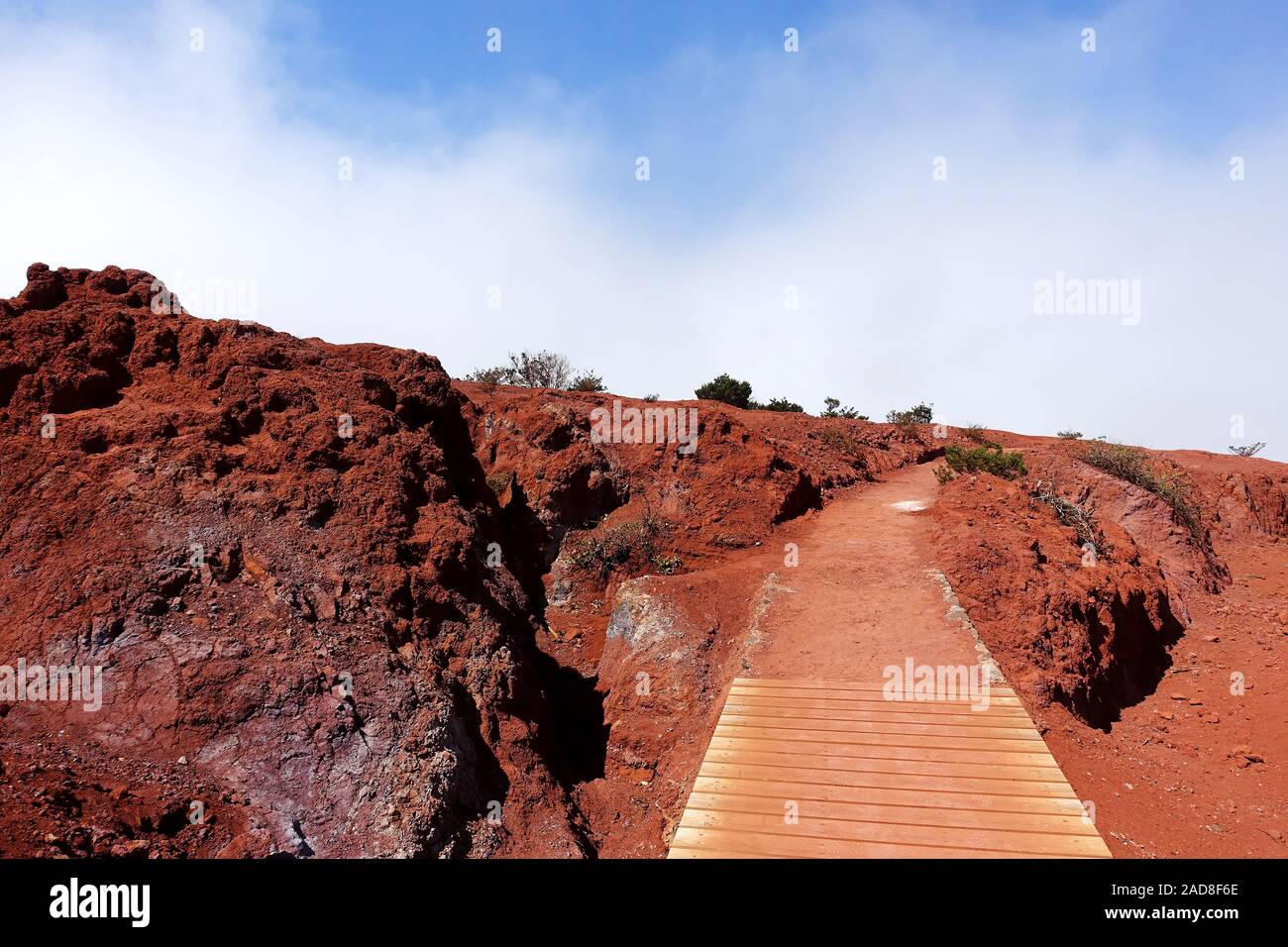 Viewpoint Mirador de Abrante in Agulo, La Gomera Stock Photo