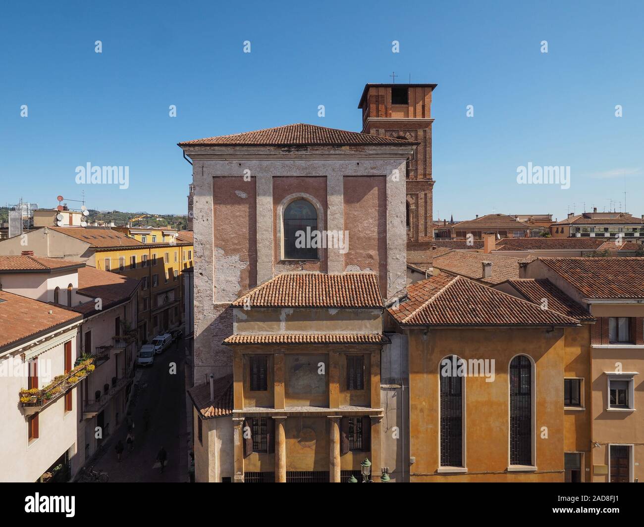 Aerial view of Verona Stock Photo - Alamy
