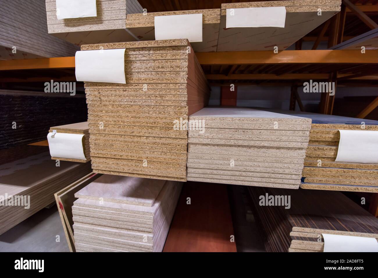 modern wooden furniture factory Stock Photo Alamy
