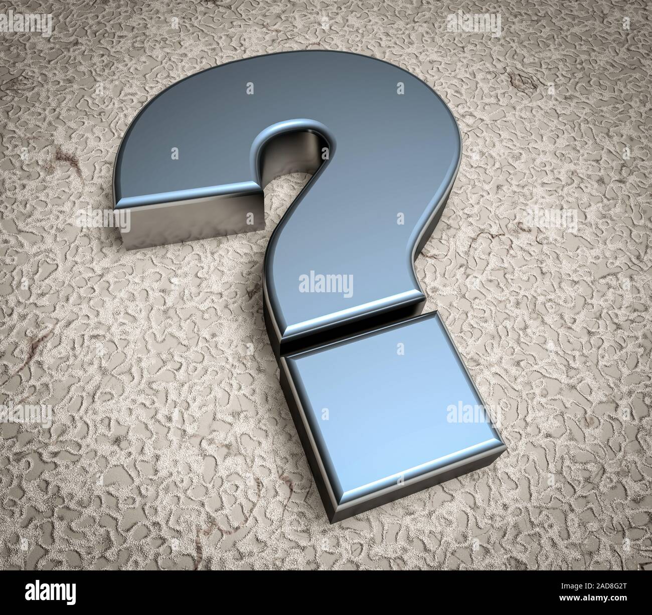 Sign Answer versus Question Stock Photo - Alamy