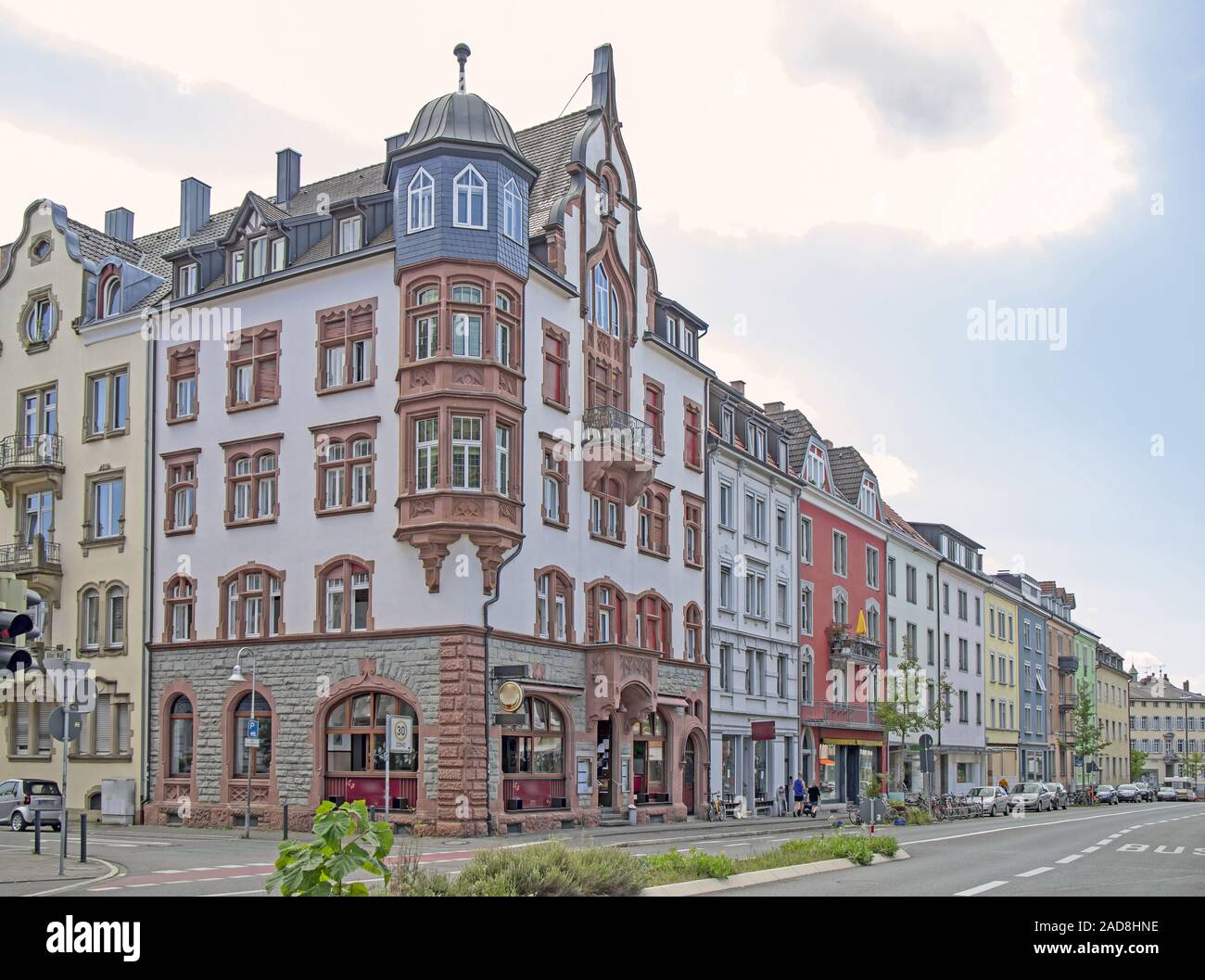 Commercial building, Petershausen, Constance, Stock Photo