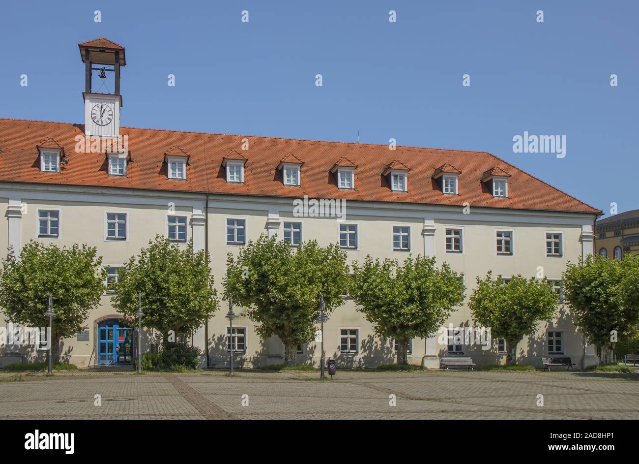 Administration building Torkel, Constance Stock Photo