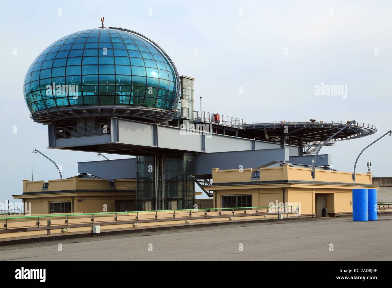 Turin, Italy, Conference Centre La Bolla on the test track Fiat Lingotto Stock Photo