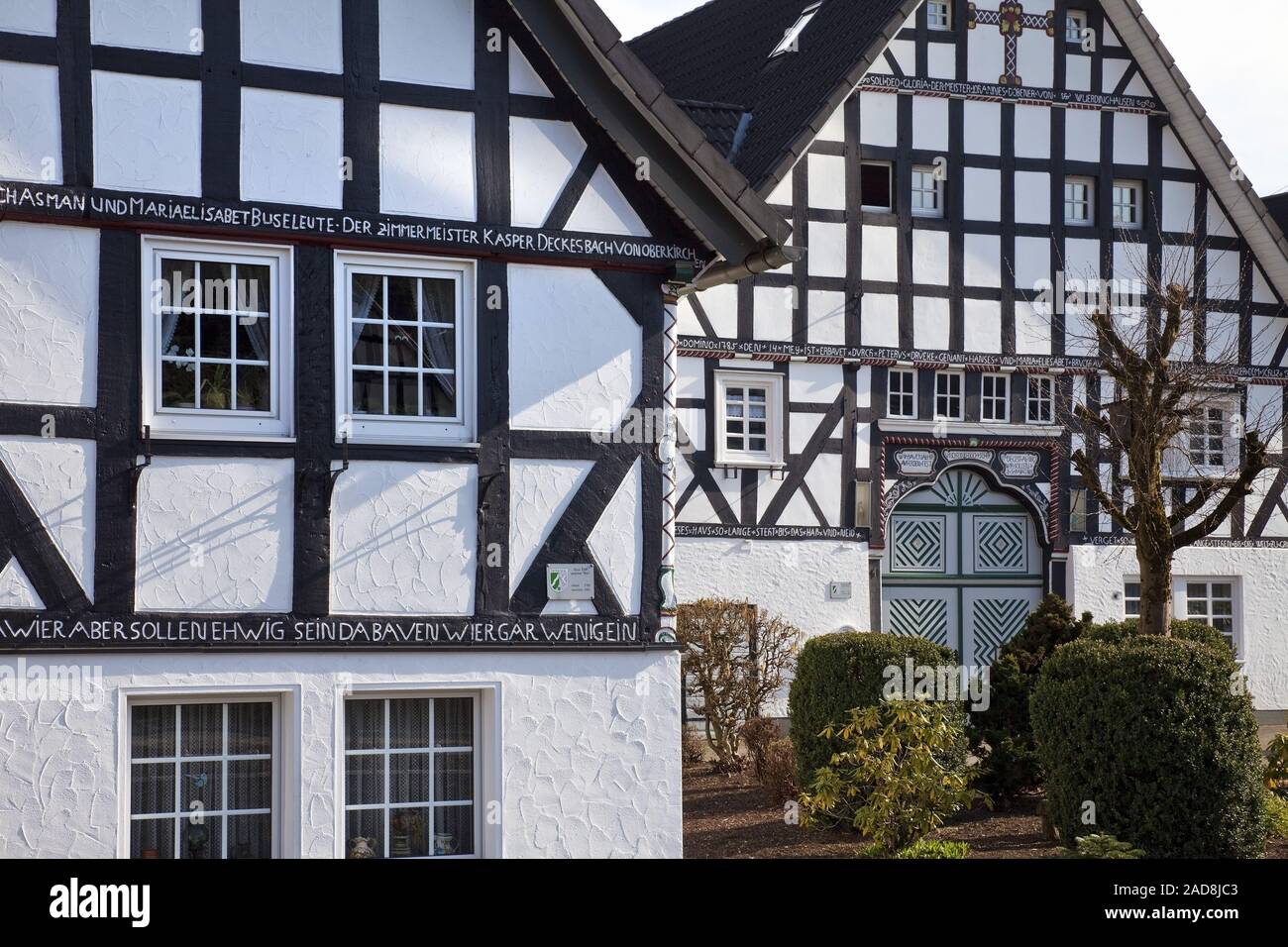 Two Timber Framed Houses Haus Epe And Haus Hardenacke