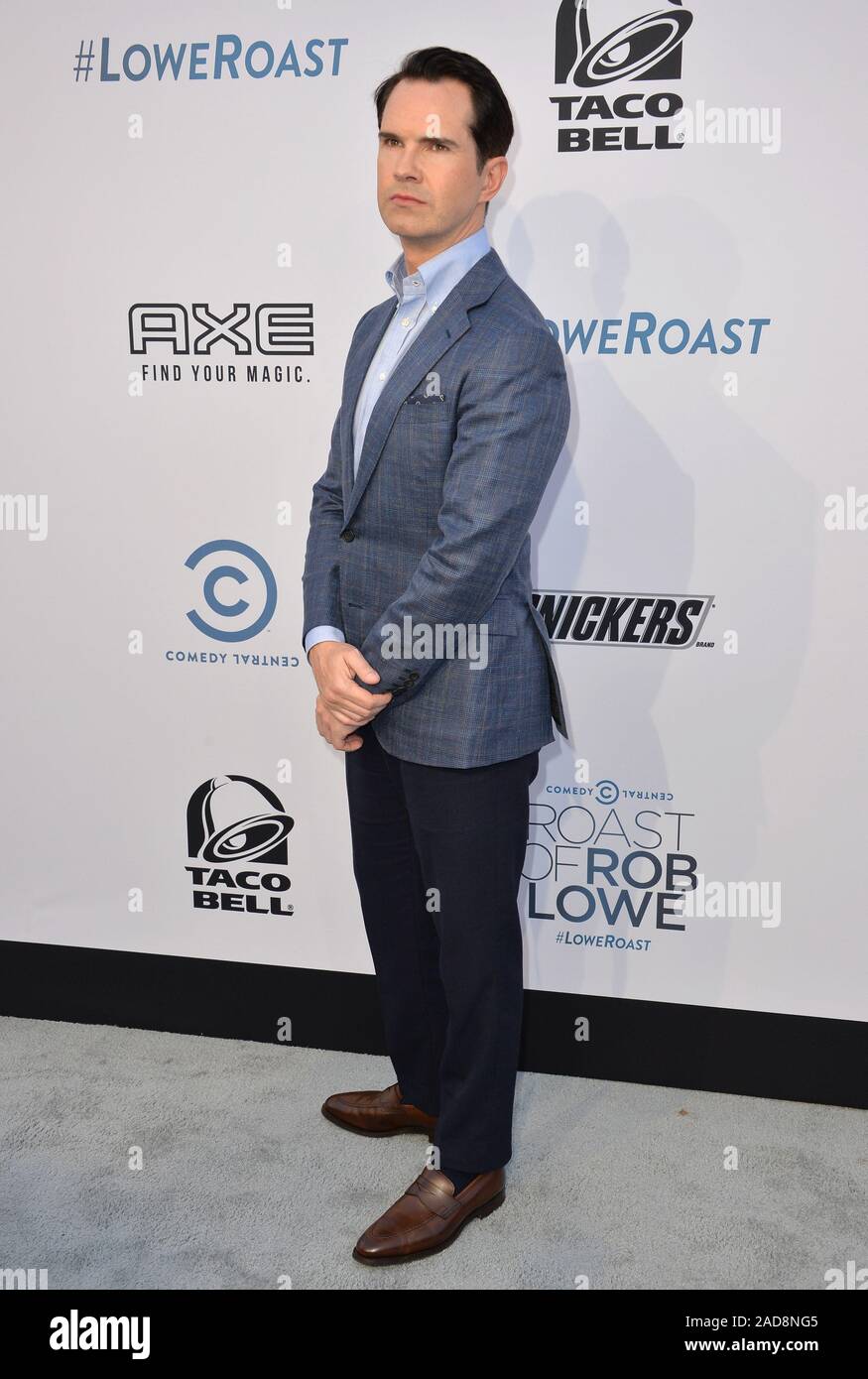 LOS ANGELES, CA. August 27, 2016 Comedian Jimmy Carr at the Comedy