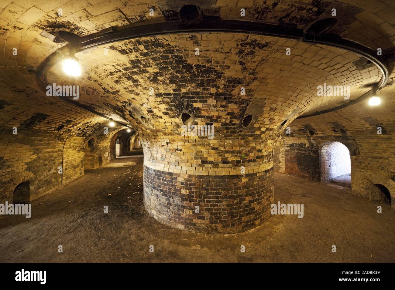 Ring furnace, combustion channel, Brickyard Museum, Lage, North  Rhine-Westphalia, Germany, Europe Stock Photo - Alamy