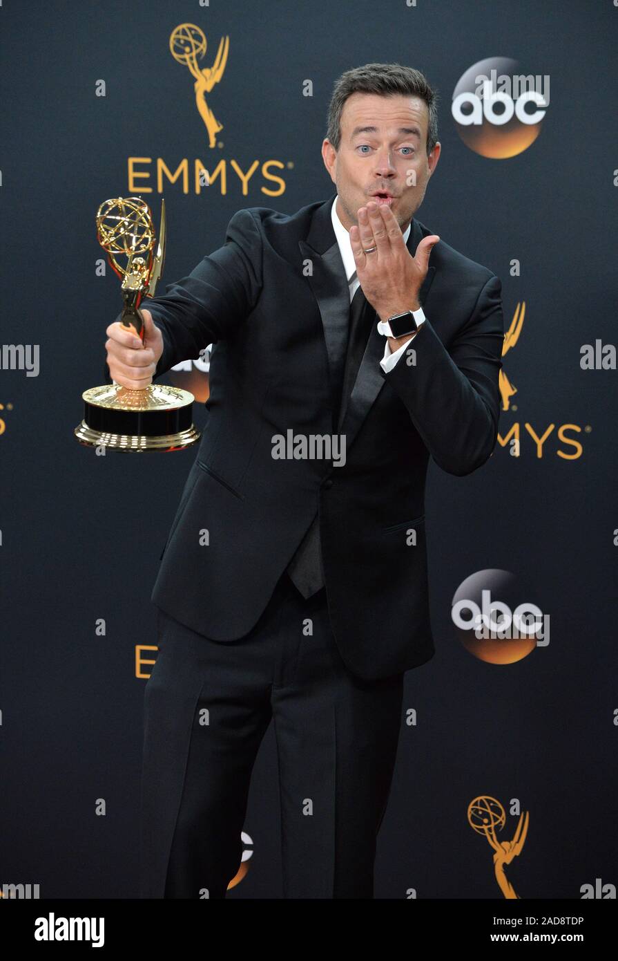 LOS ANGELES, CA. September 18, 2016: TV host Carson Daly at the 68th ...