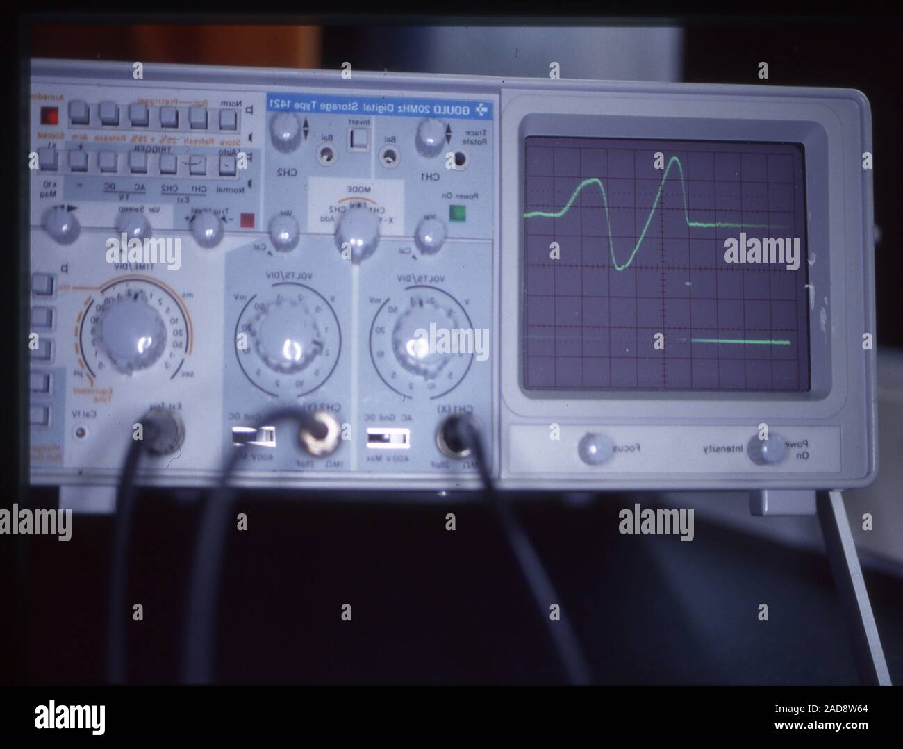 electronic measuring device in the laboratory Stock Photo Alamy