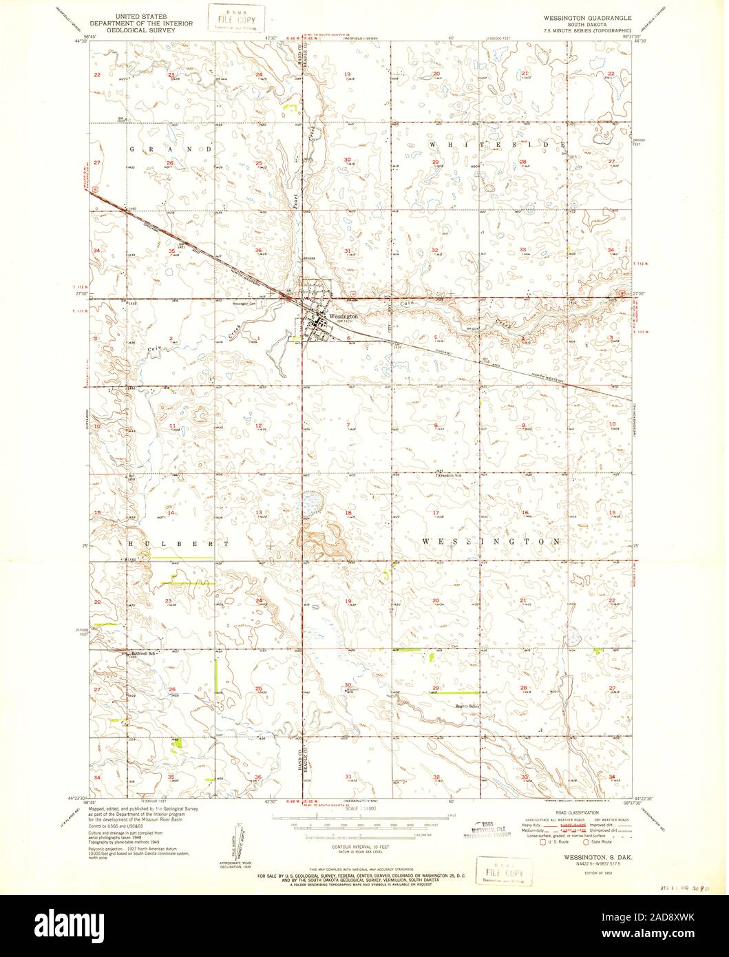 Wessington south dakota hires stock photography and images Alamy