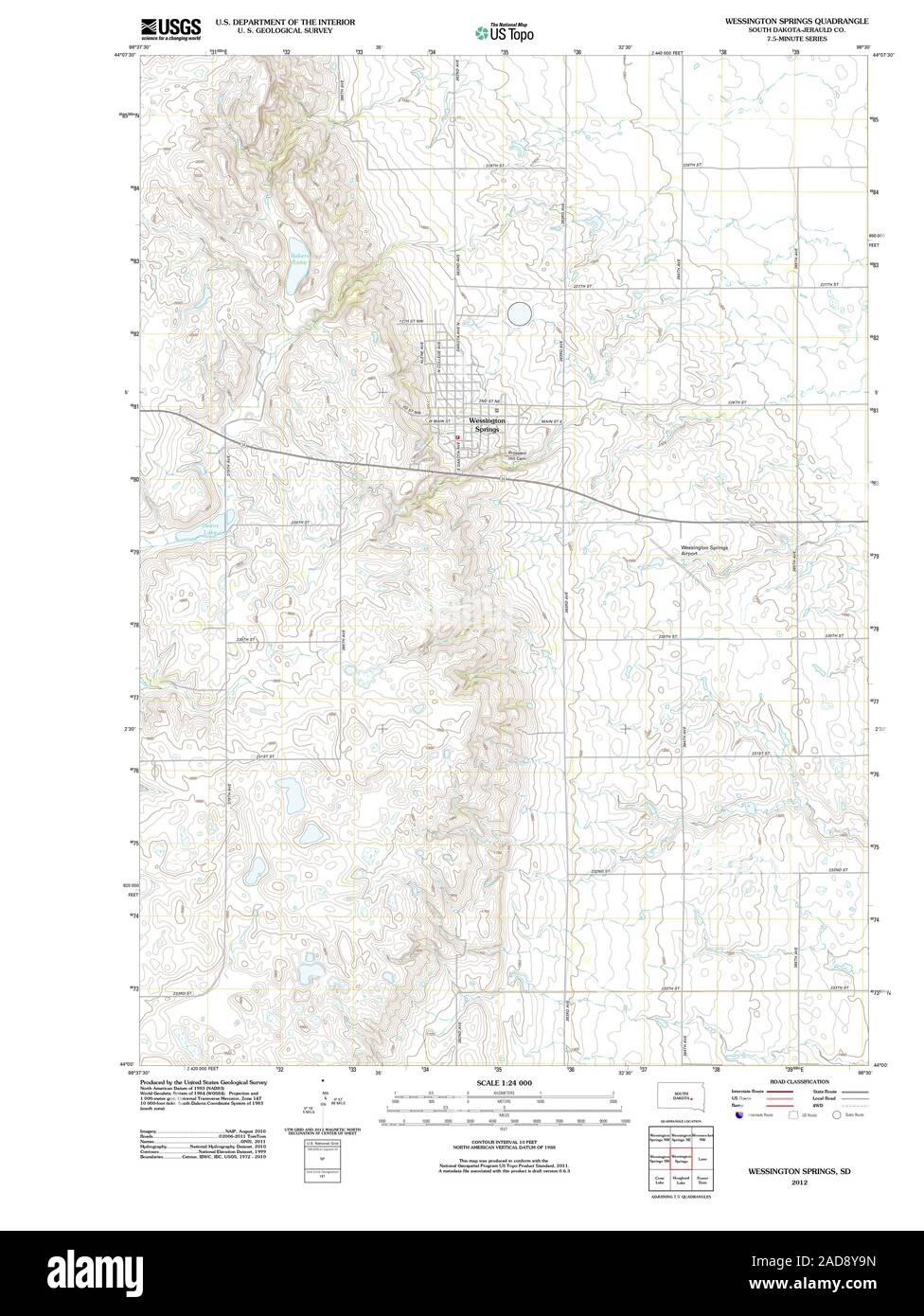 Wessington map hires stock photography and images Alamy
