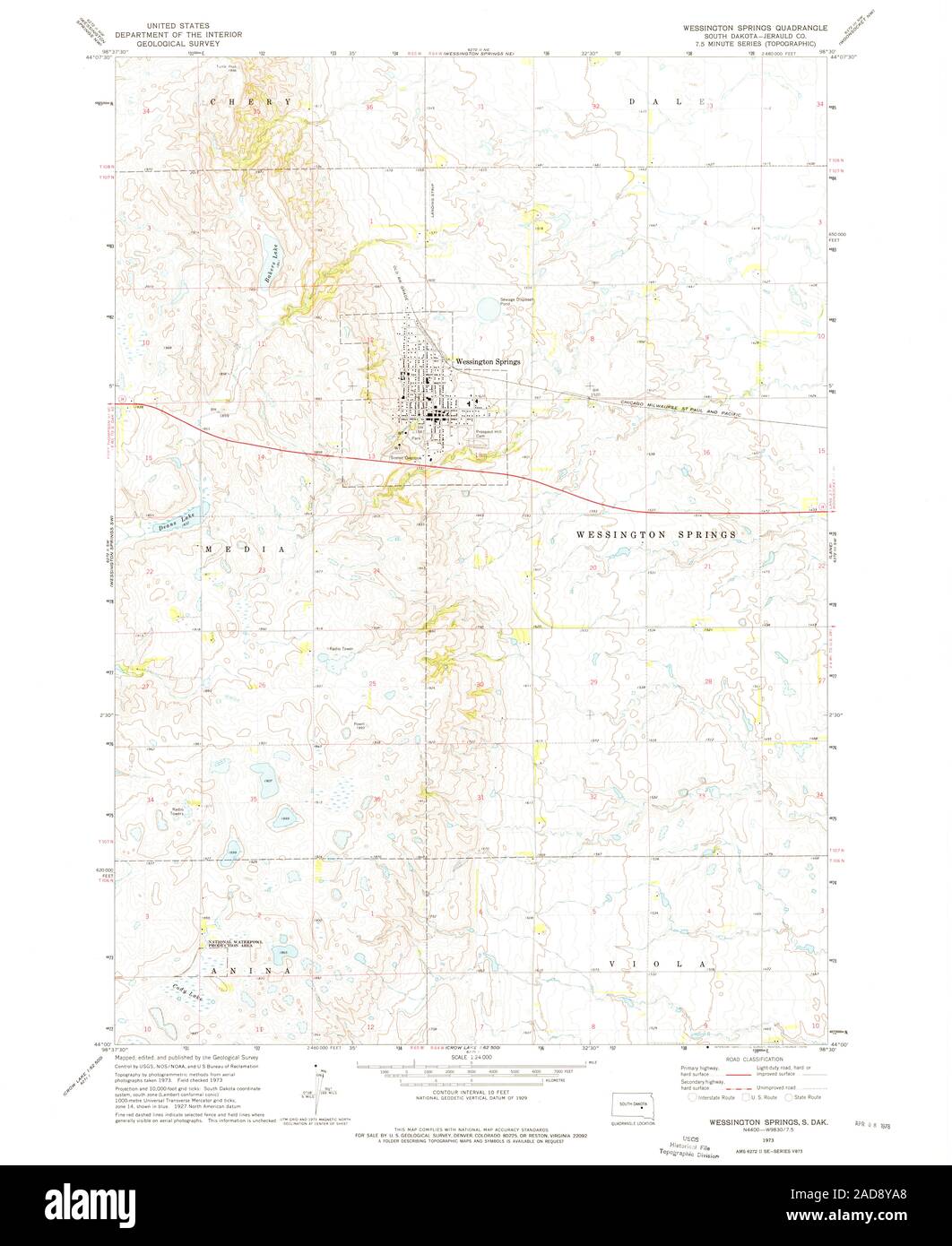 Wessington map hires stock photography and images Alamy