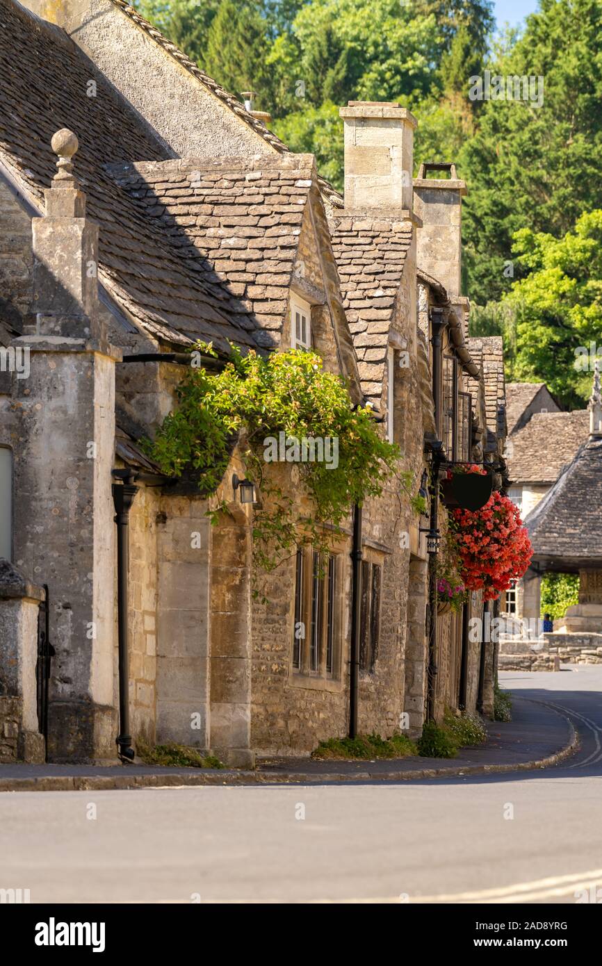 Cotswolds villages England UK Stock Photo Alamy