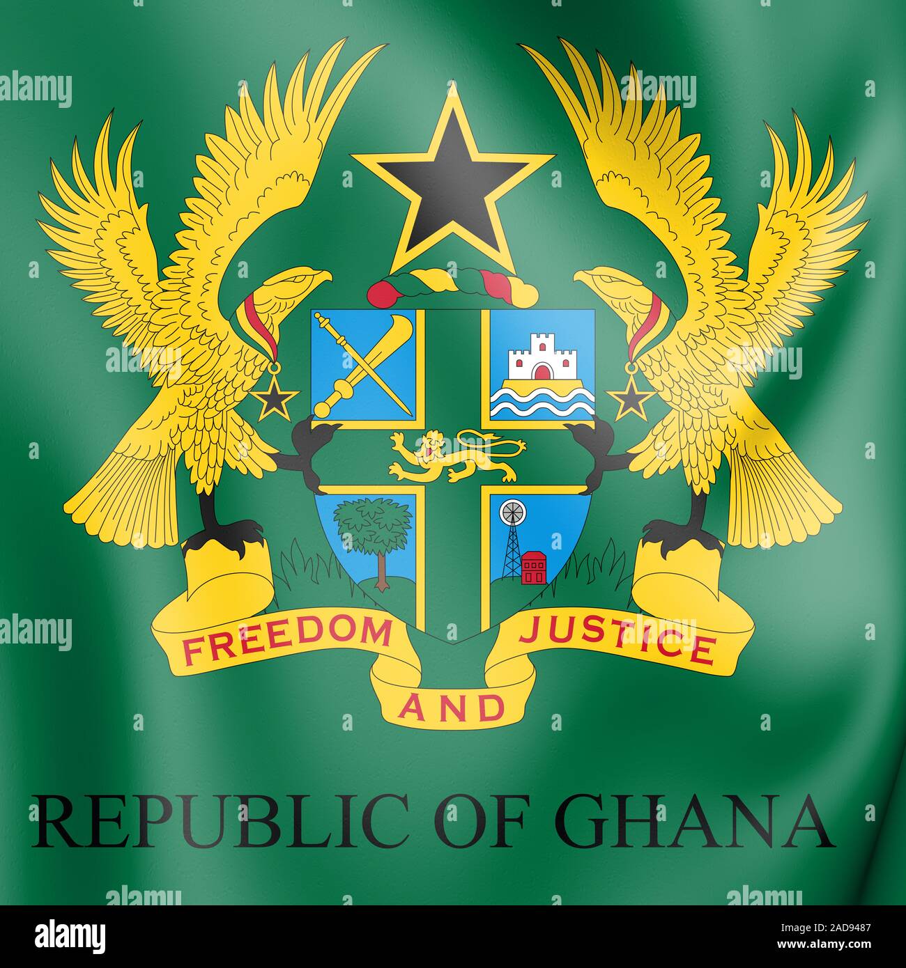Ghana coat of arms hires stock photography and images Alamy