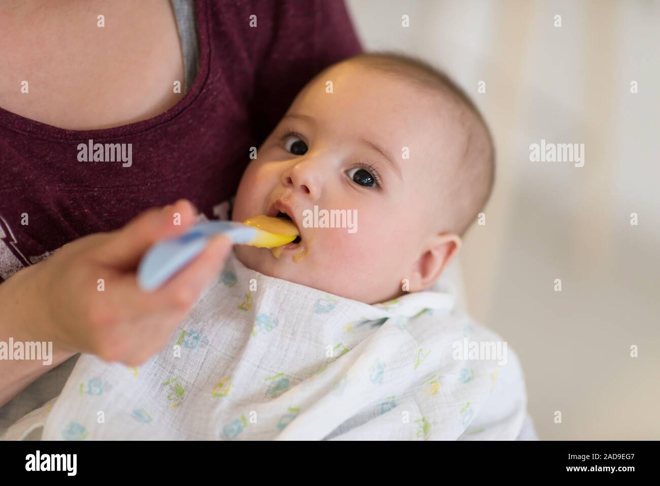 infant spoon feeding