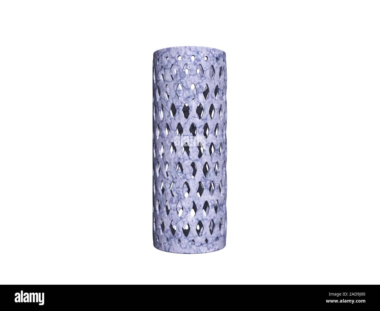 gray ceramic vase Stock Photo