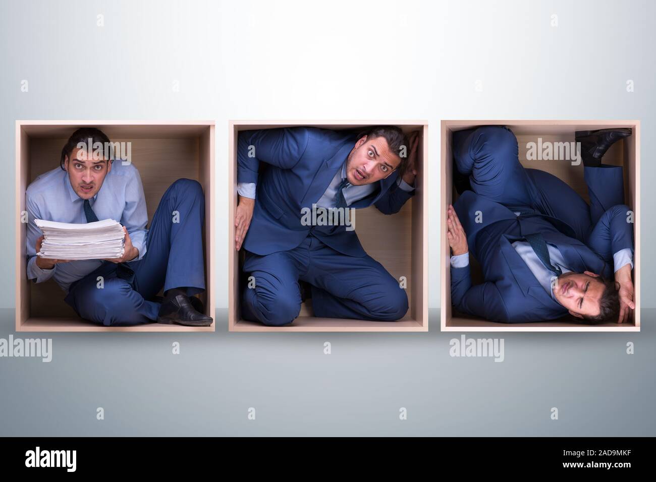 Angry Cubicle Angry employee at cubicle hi-res stock photography and images - Alamy