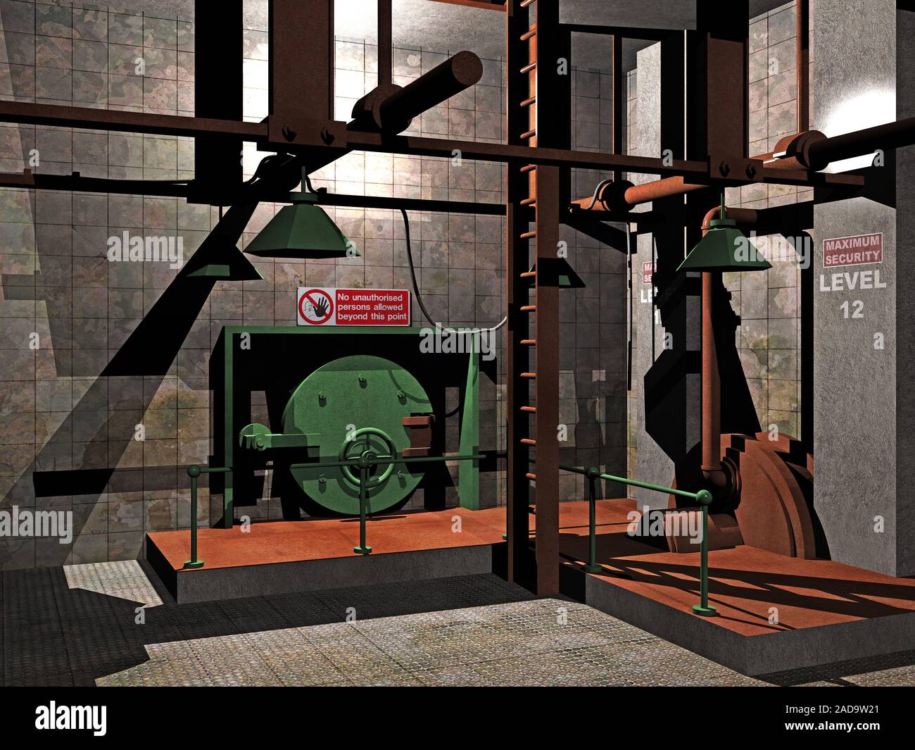 old steel factory Stock Photo - Alamy