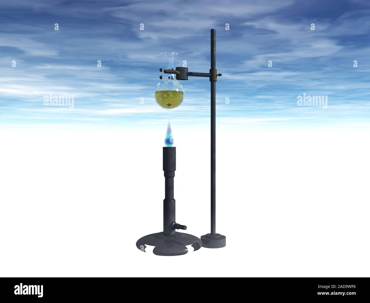 Bunsen burner flame hires stock photography and images Alamy