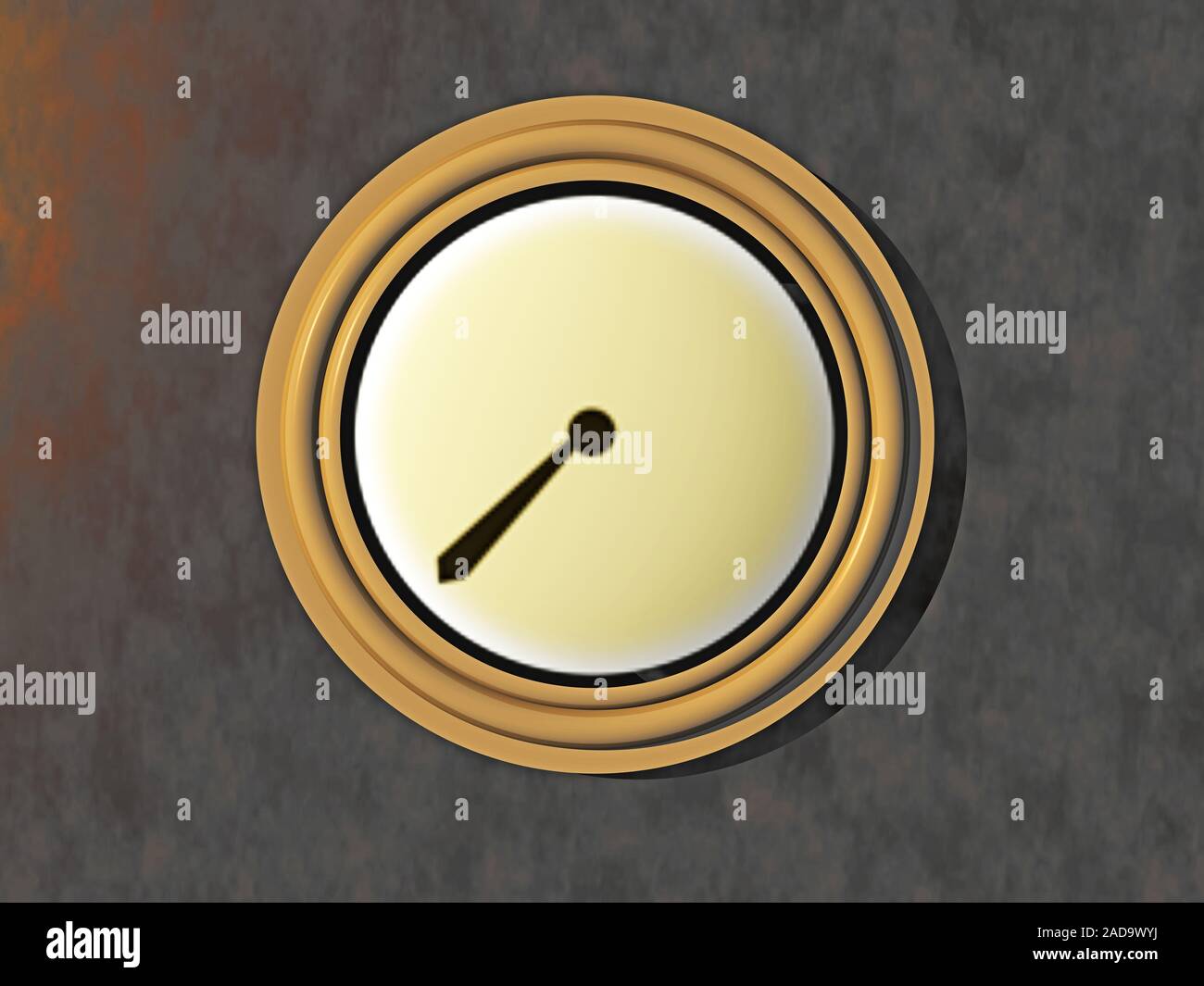 Knob with pointer Stock Photo