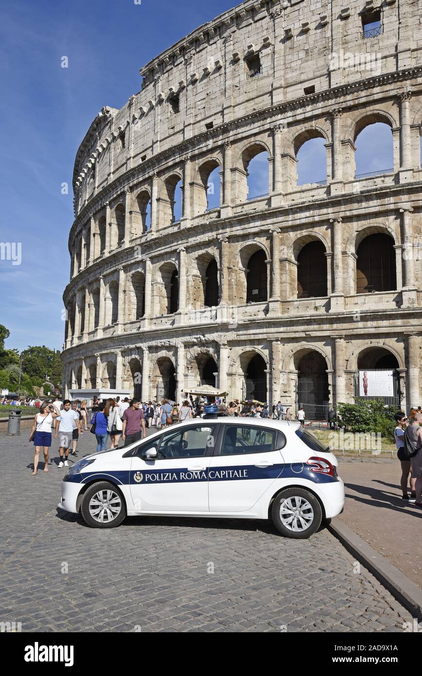 Police car museum rome hires stock photography and images Alamy
