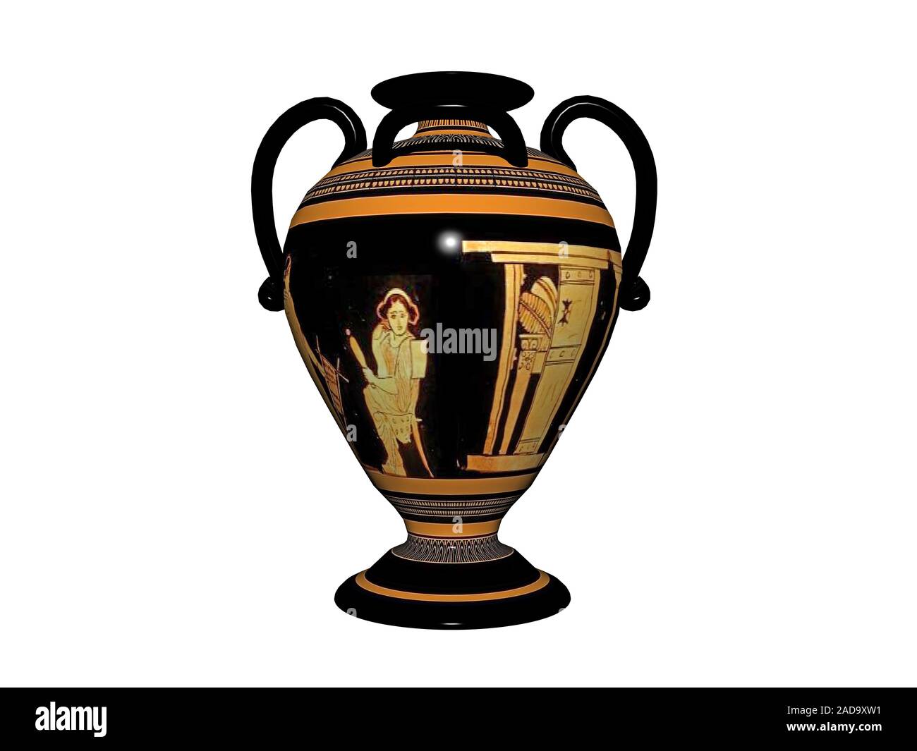 antique greek vase Stock Photo Alamy