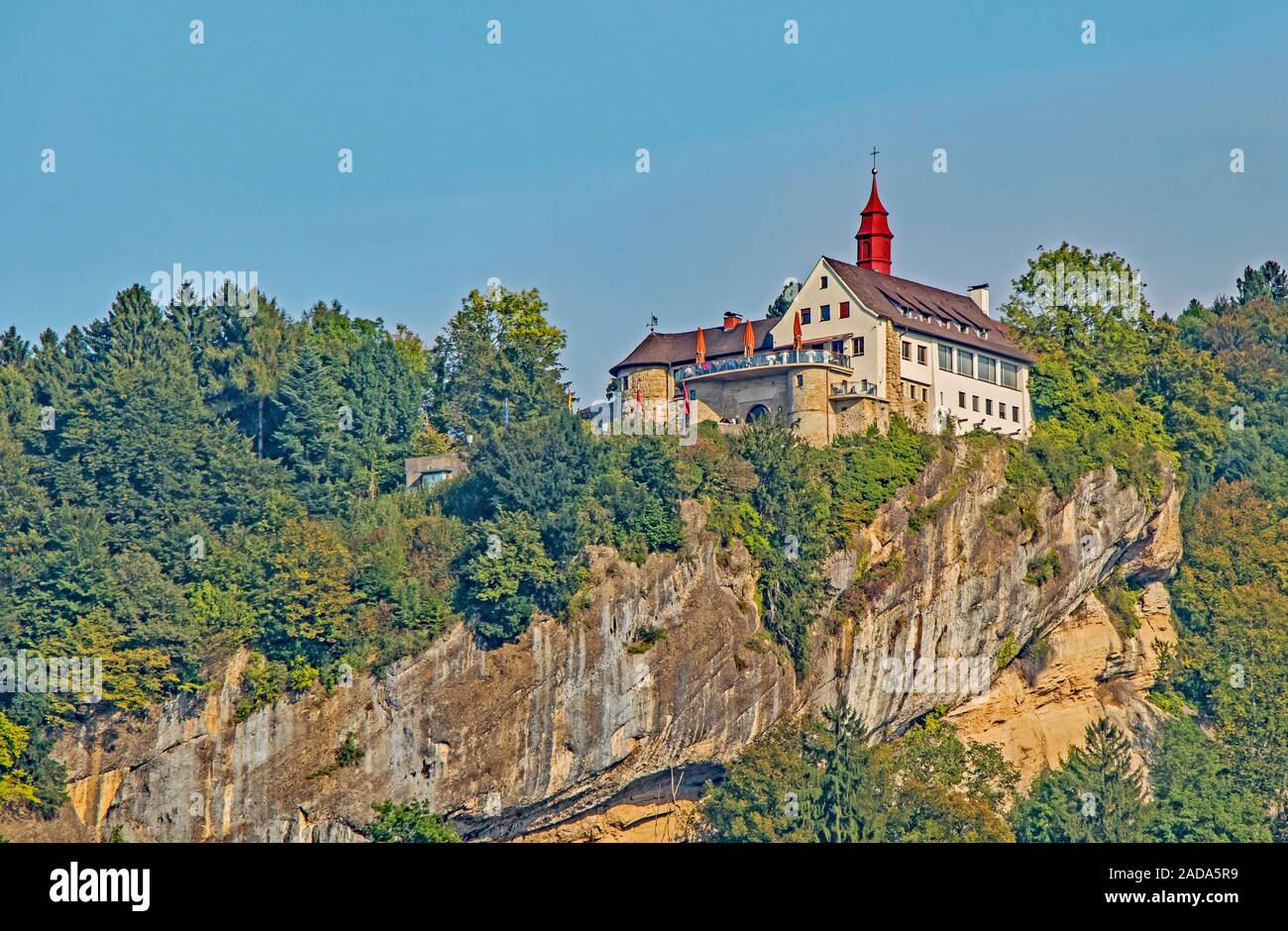 Castle Restaurant Gebhardsberg Bregenz, Austria Stock Photo Alamy