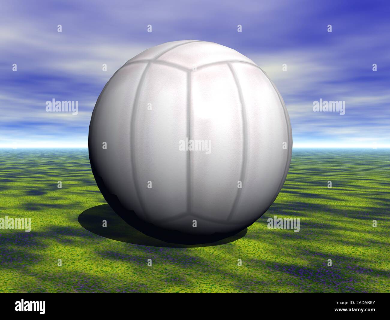 Volleyball for sports event Stock Photo Alamy