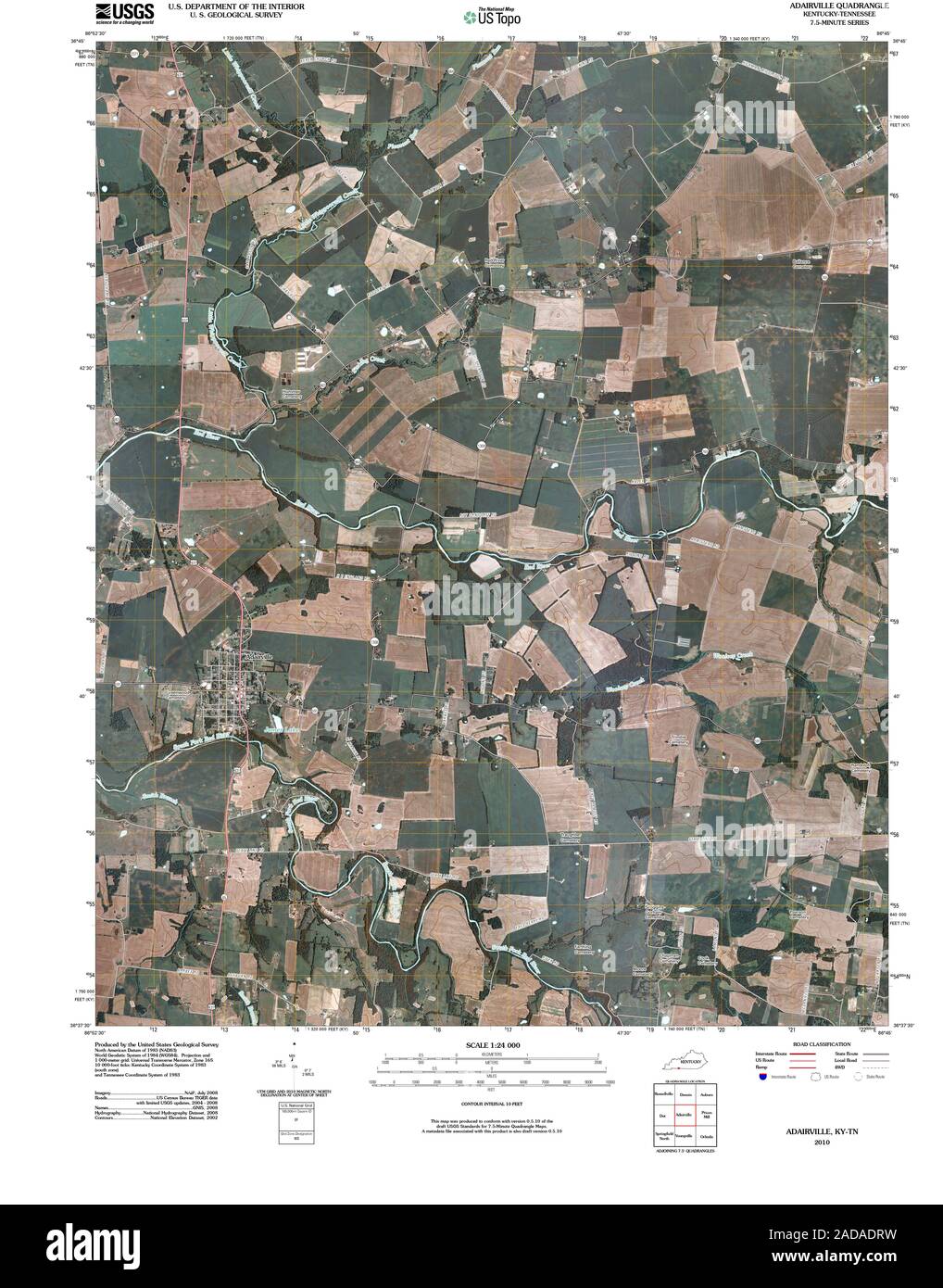 Map tennessee ky hires stock photography and images Alamy