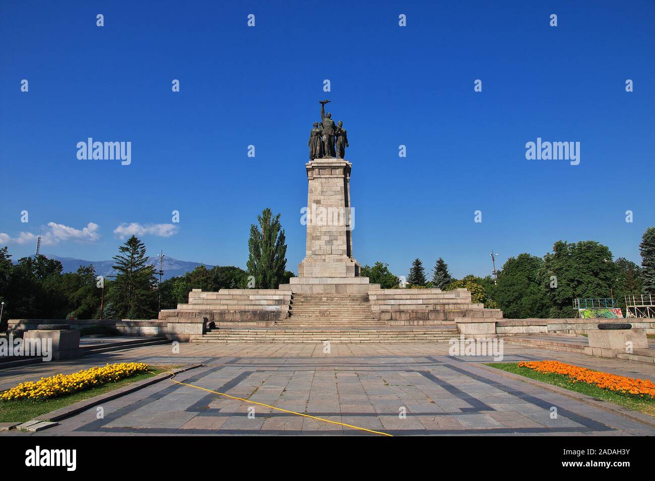 Soviet Army Monument in Sofia, Bulgaria Stock Photo - Alamy