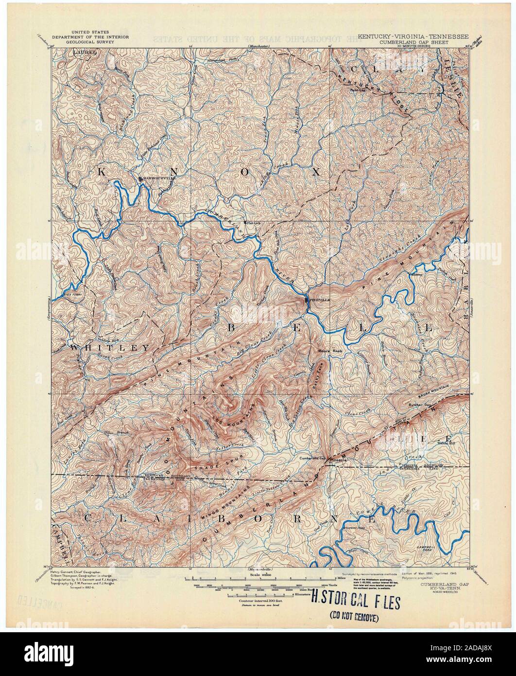Cumberland Gap Tennessee Stock Photos & Cumberland Gap Tennessee Stock