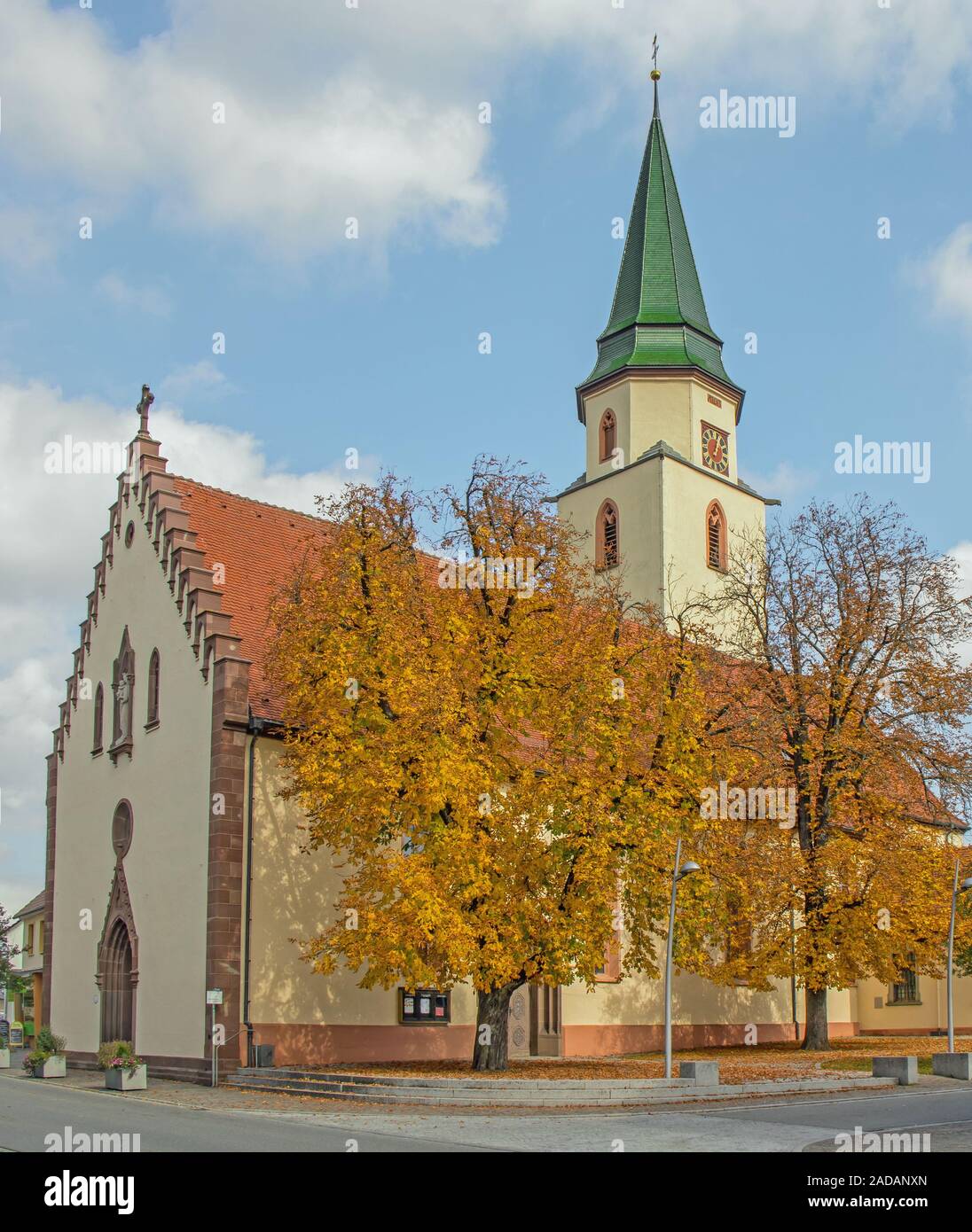 St. Verena and Gallus Hüfingen, Black Forest, Germany Stock Photo