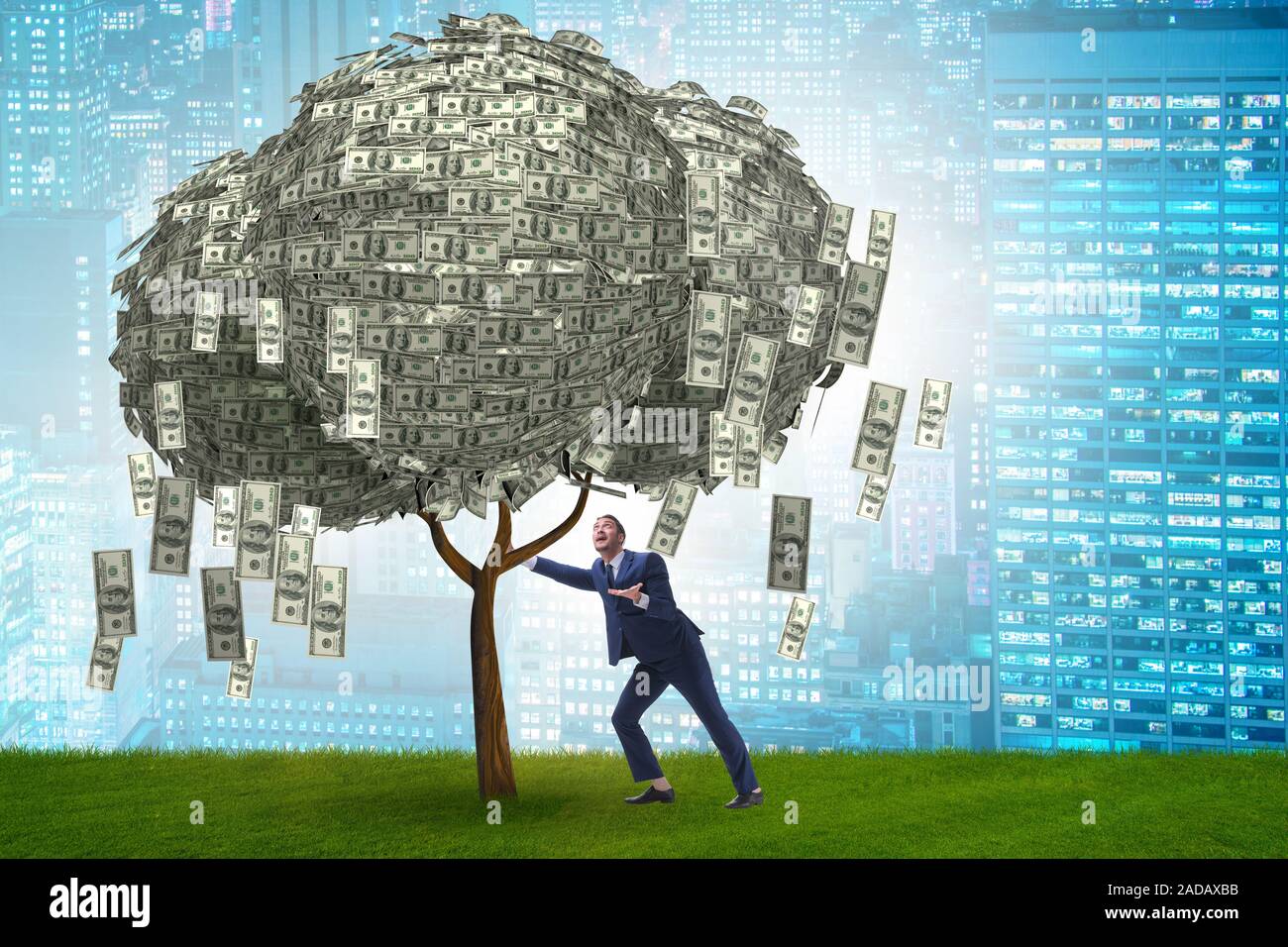 Shaking tree hi-res stock photography and images - Alamy