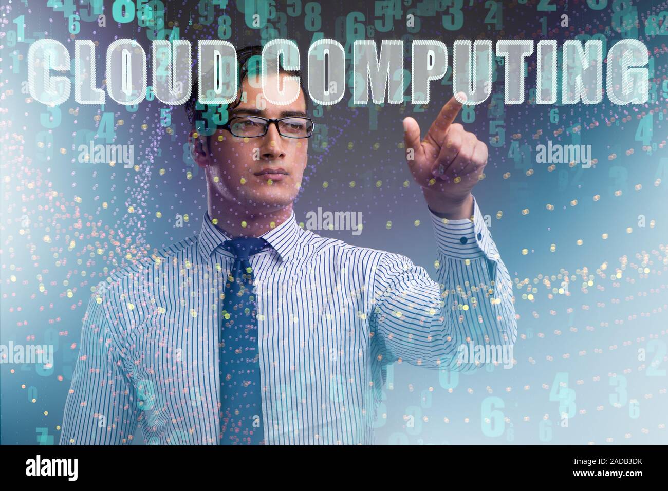 Concept of cloud edge and fog computing Stock Photo - Alamy