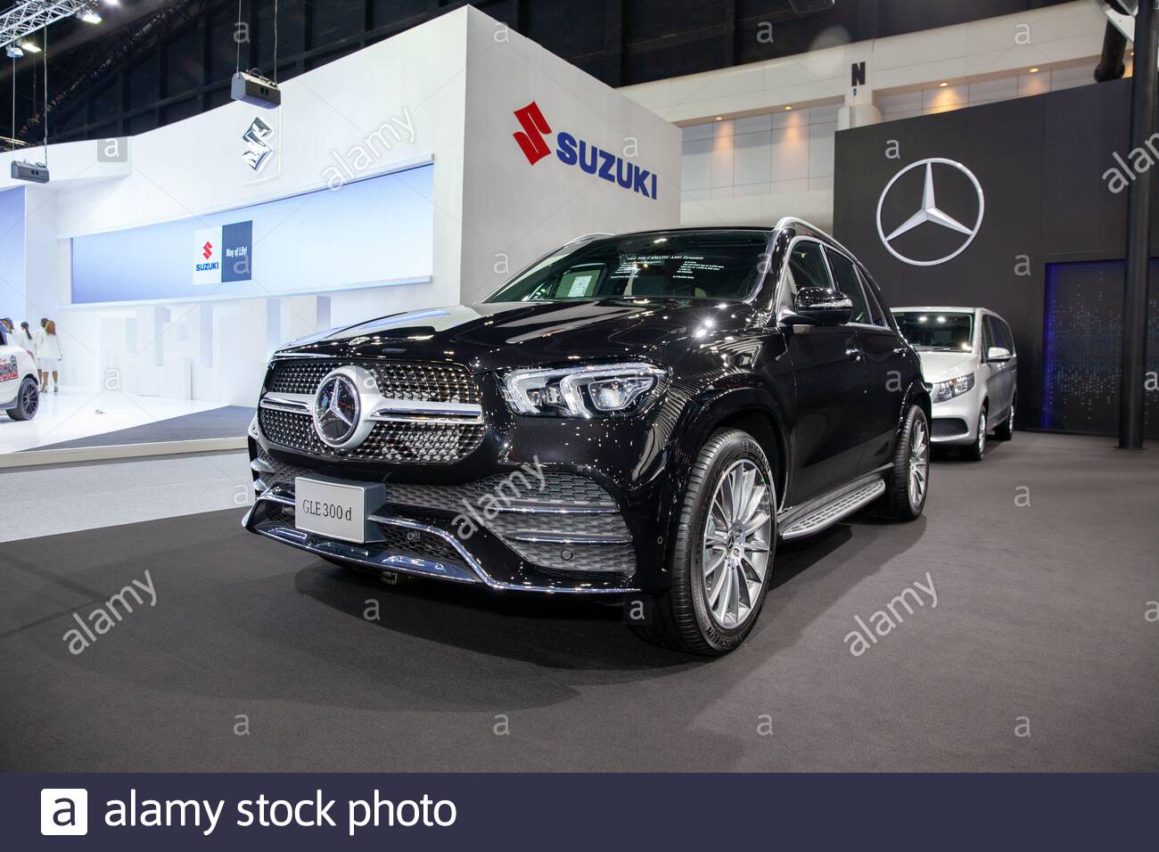 Bangkok November 28 Mercedes Benz Gle 300 D Car On
