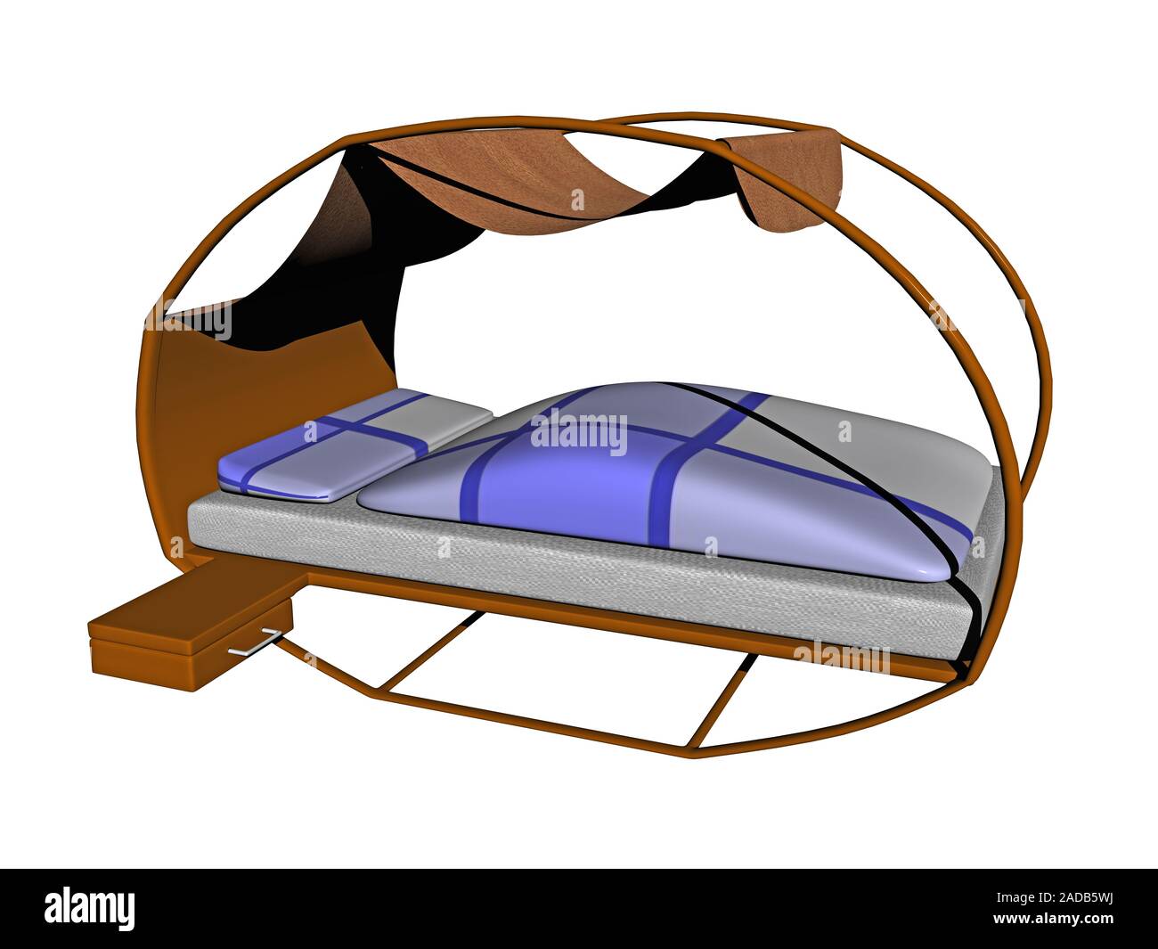 Canopy double bed hires stock photography and images Alamy