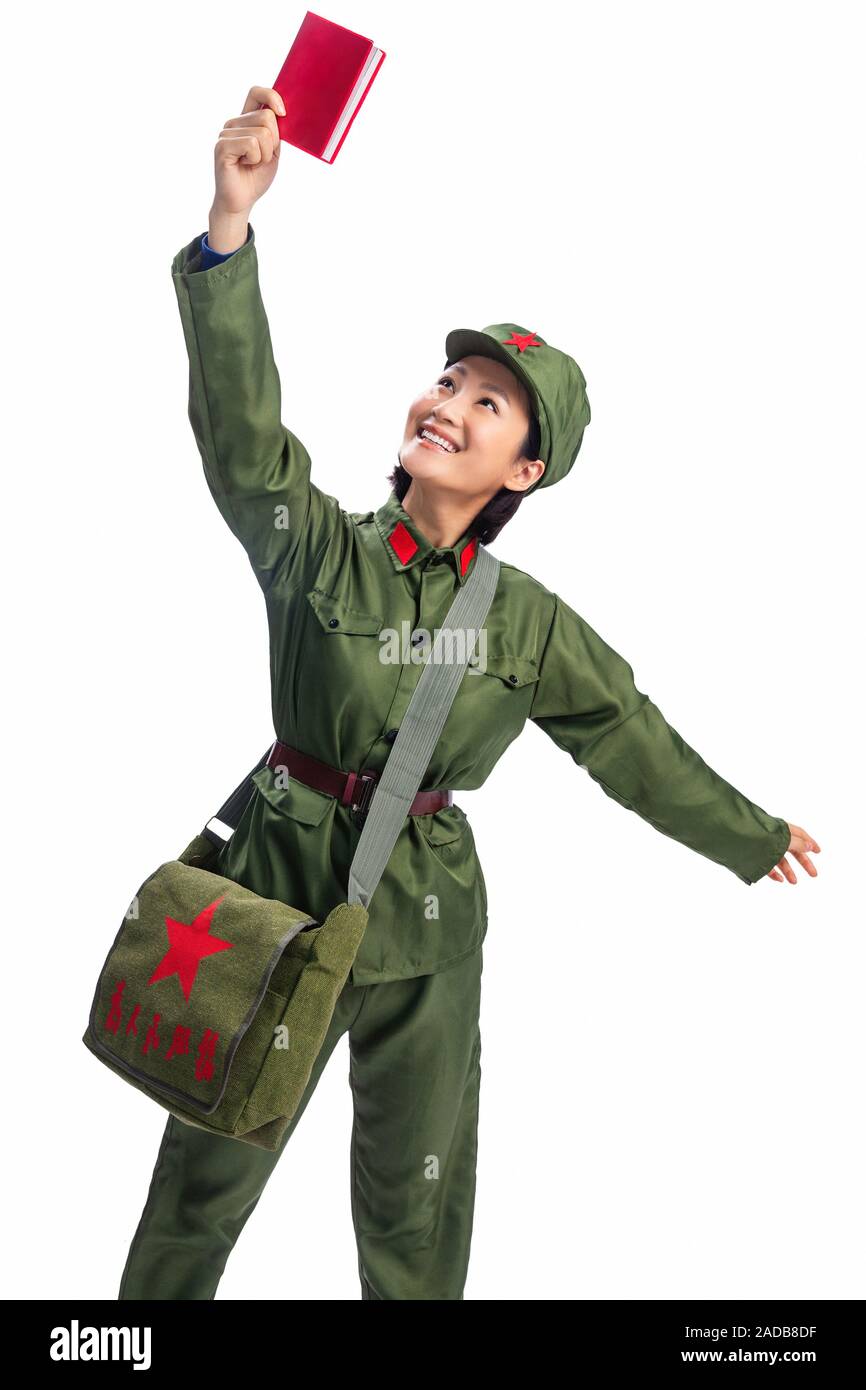 Woman in uniform raised hi-res stock photography and images - Alamy