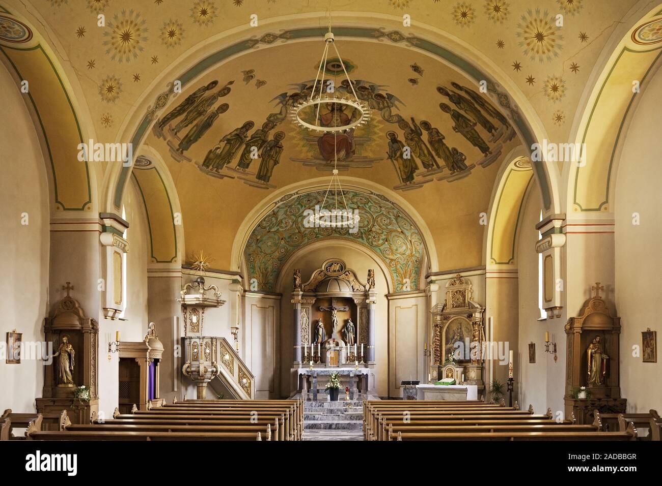 St Antonius Einsiedler Wiemeringhausen High Resolution Stock
