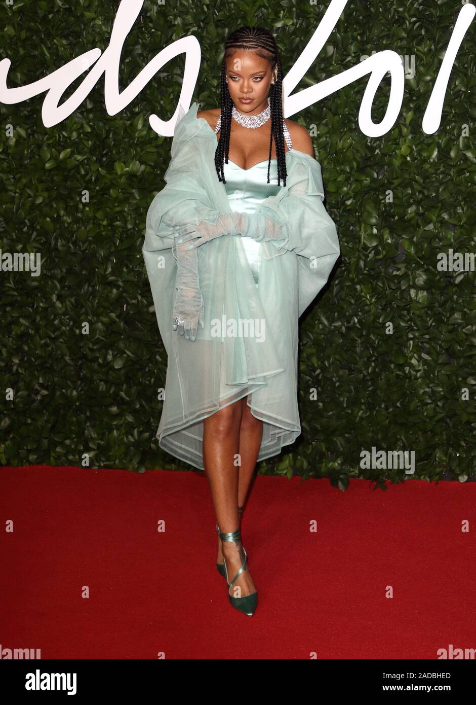 London, UK. 02nd Dec, 2019. Rihanna on the red carpet during The Fashion  Awards at Royal Albert Hall in London. Credit: SOPA Images Limited/Alamy  Live News Stock Photo - Alamy