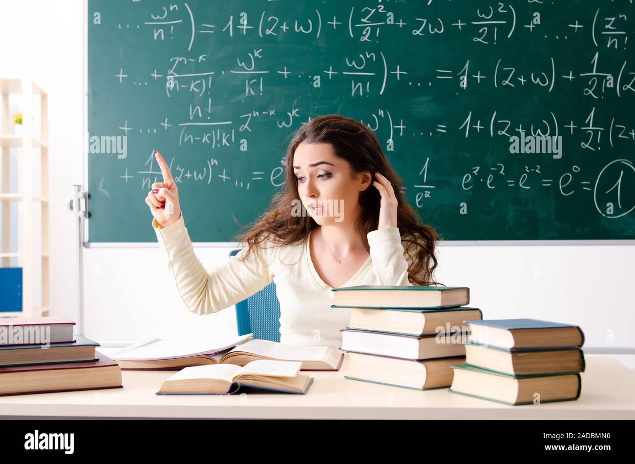 Female teacher hi hi-res stock photography and images - Alamy