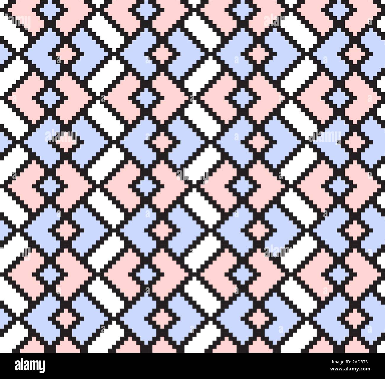 Classic Argyle Seamless Pattern - This is a classic argyle, diamond shape pattern suitable for website resources, graphics, print designs, textile Stock Vector