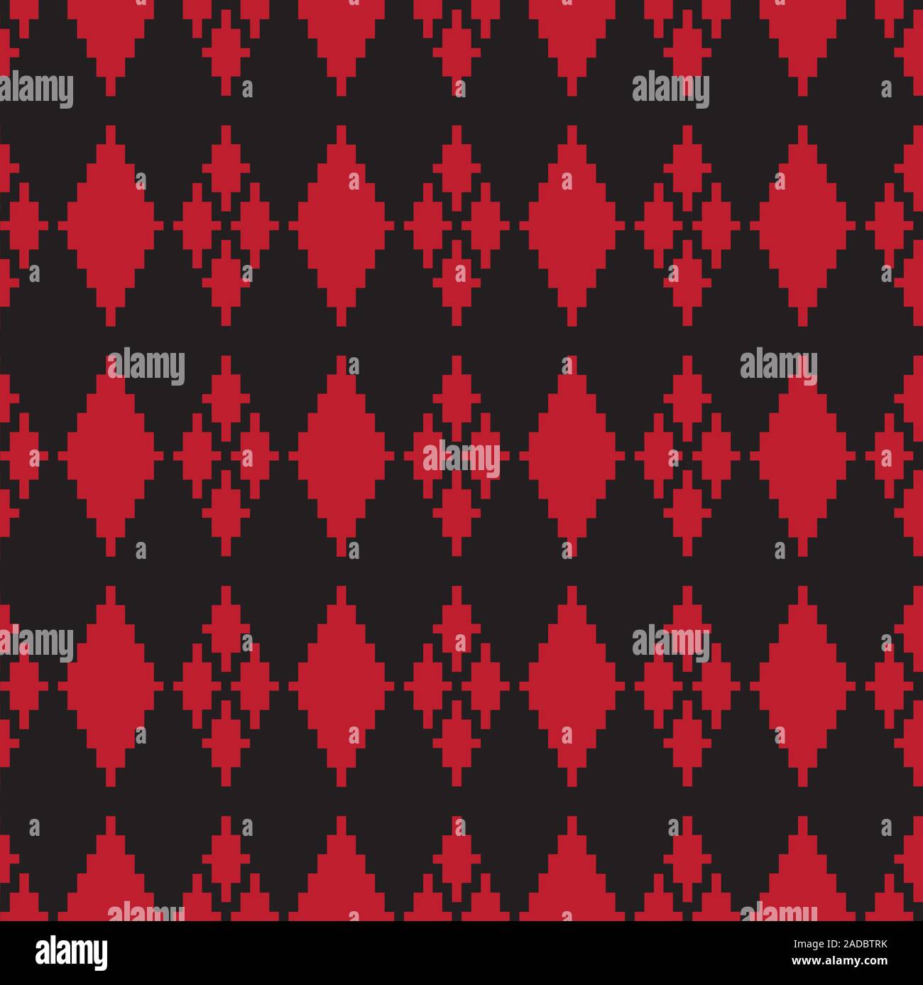 Classic Argyle Seamless Pattern - This is a classic argyle, diamond shape pattern suitable for website resources, graphics, print designs, textile Stock Vector