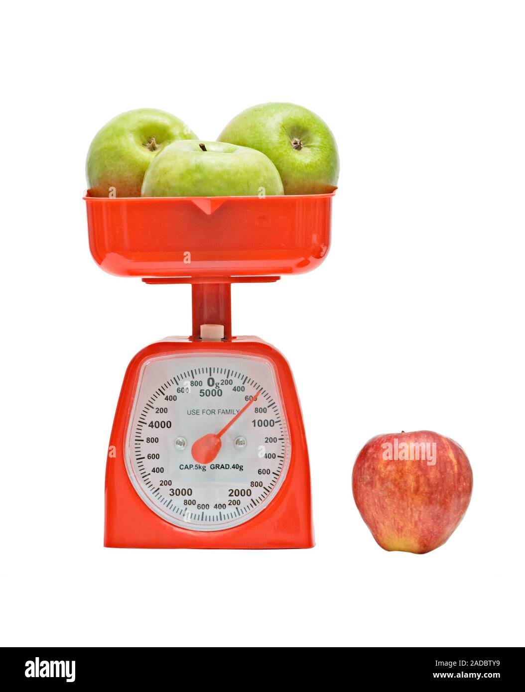 https://c8.alamy.com/comp/2ADBTY9/kitchen-scale-weighting-apples-2ADBTY9.jpg