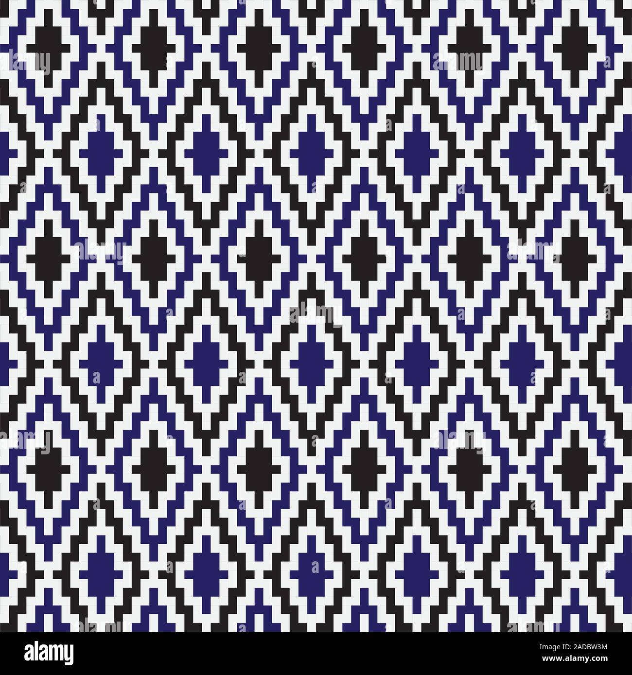 Classic Argyle Seamless Pattern - This is a classic argyle, diamond shape pattern suitable for website resources, graphics, print designs, textile Stock Vector