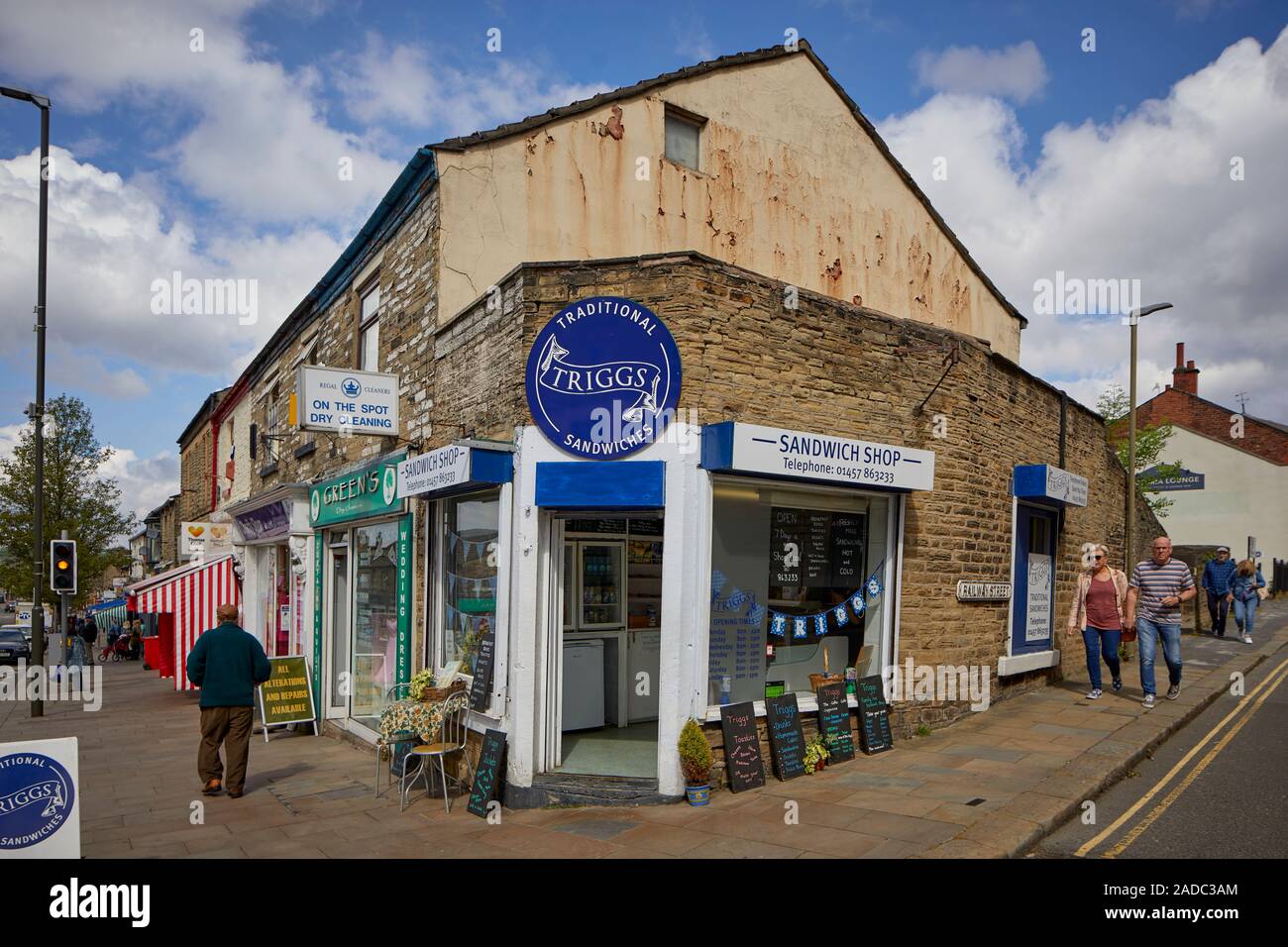 Property on high street hires stock photography and images Alamy