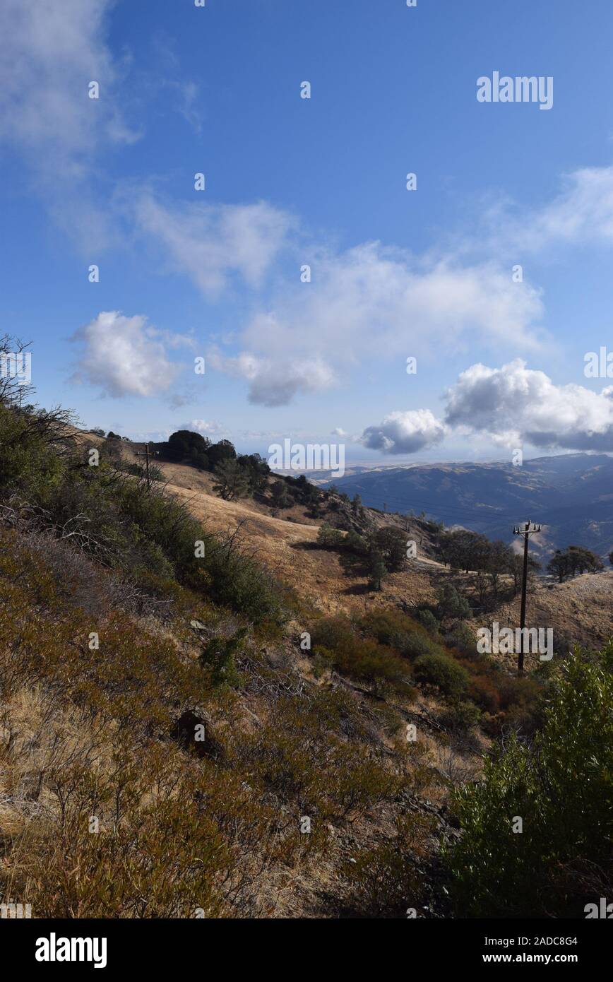 Mount Diablo State Park, Contra Costa County, California, USA Stock